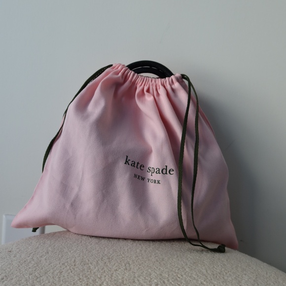 Kate Spade Margaux Mini Leather Satchel Bag - Black/Warm Beige Like New - Picture 9 of 9